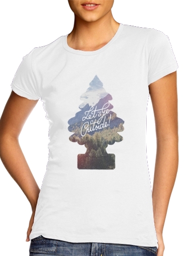  Let's go outside para Camiseta Mujer