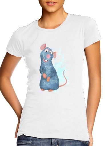  Ratatouille Watercolor para Camiseta Mujer