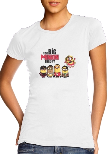  The Big Minion Theory para Camiseta Mujer