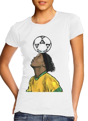  The Magic Carioca Brazil Pixel Art para Camiseta Mujer