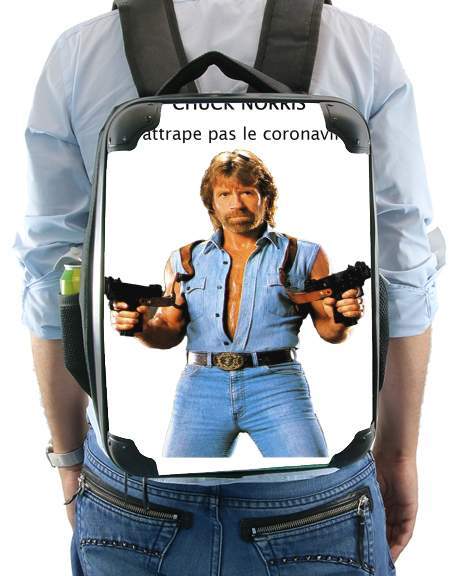  Chuck Norris Against Covid para Mochila