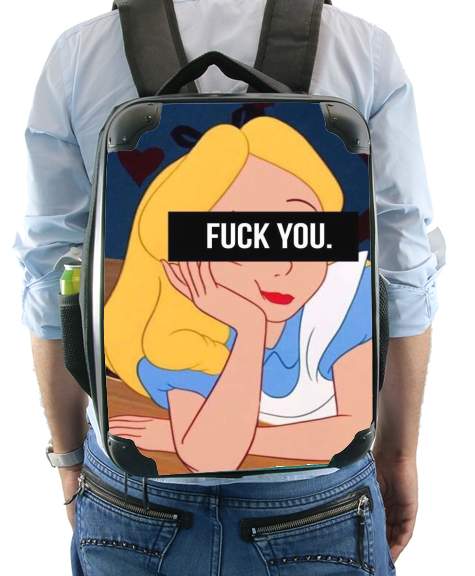  Fuck You Alice para Mochila