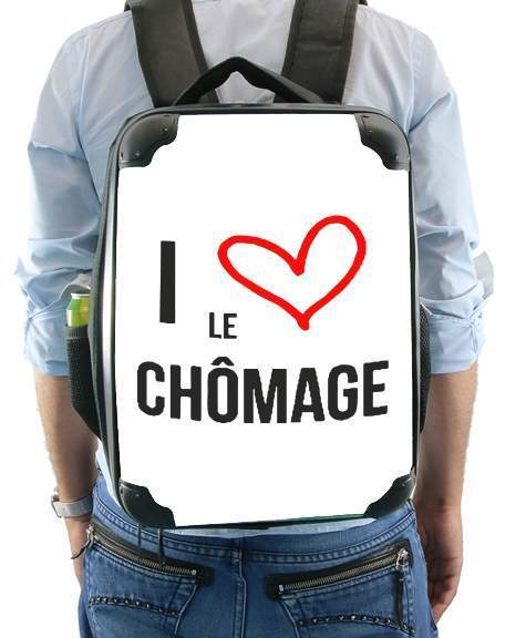  I love chomage para Mochila