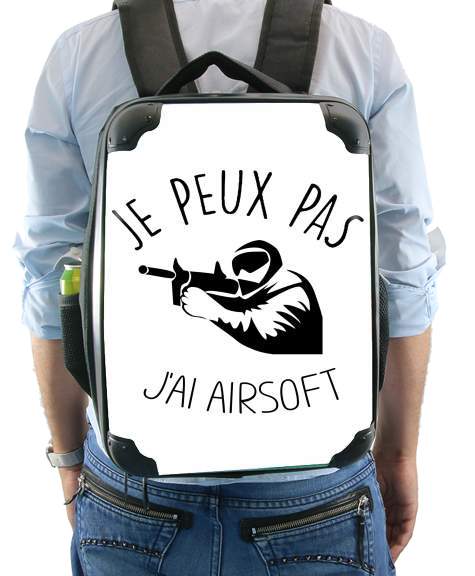  Je peux pas jai Airsoft Paintball para Mochila