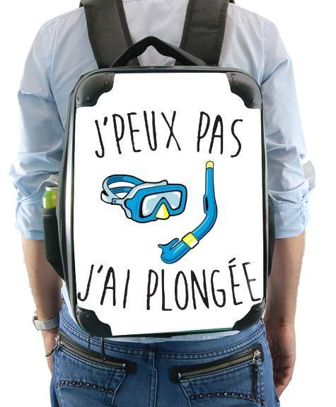  Je peux pas jai plongee para Mochila