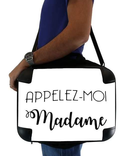  Appelez moi madame para bolso de la computadora