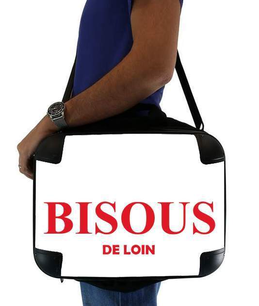  Bisous de loin para bolso de la computadora