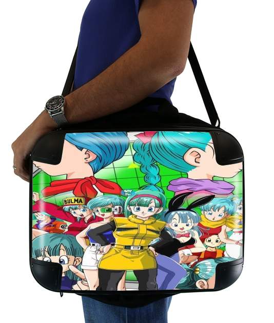  Bulma Dragon Ball super art para bolso de la computadora