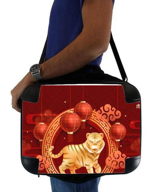  chinese new year Tiger para bolso de la computadora