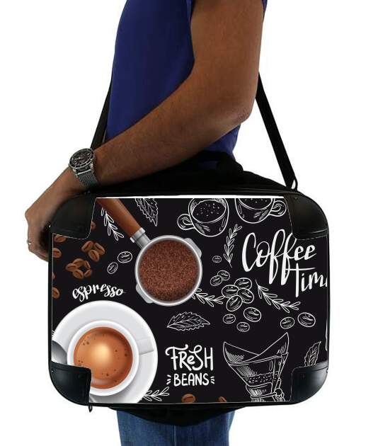  Coffee time para bolso de la computadora