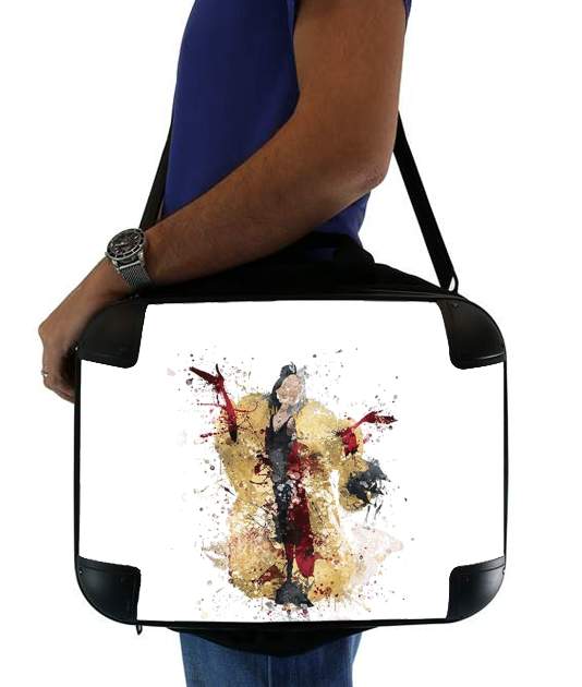  Cruella watercolor dream para bolso de la computadora