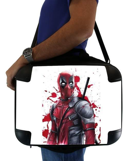  Deadpool Painting para bolso de la computadora