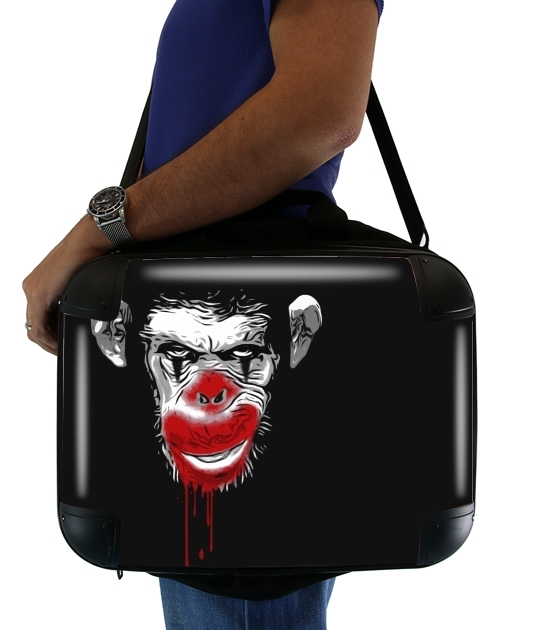  Evil Monkey Clown para bolso de la computadora