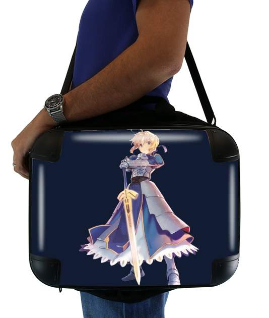  Fate Zero Fate stay Night Saber King Of Knights para bolso de la computadora