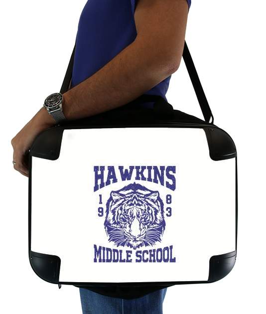  Hawkins Middle School University para bolso de la computadora