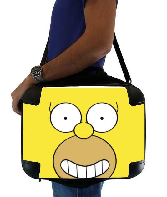  Homer Face para bolso de la computadora