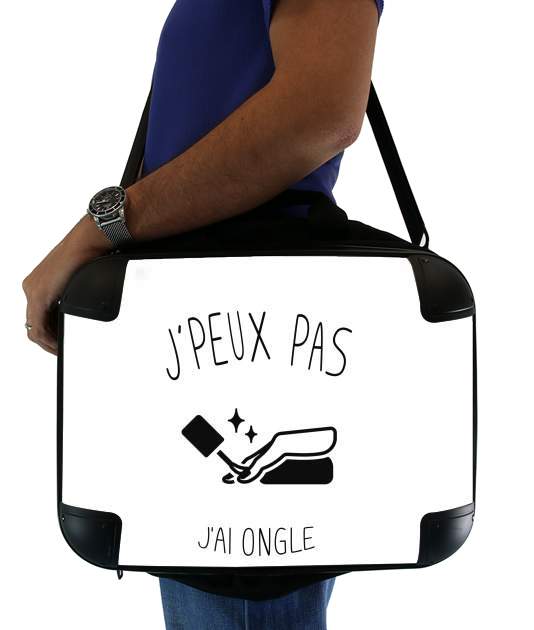  Je peux pas jai Ongle et vernis nail para bolso de la computadora