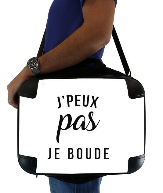  Je peux pas je boude para bolso de la computadora