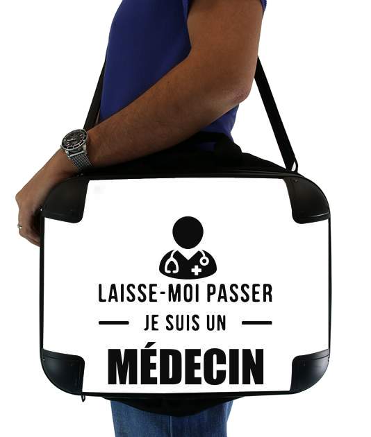  Laisse moi passer je suis medecin para bolso de la computadora