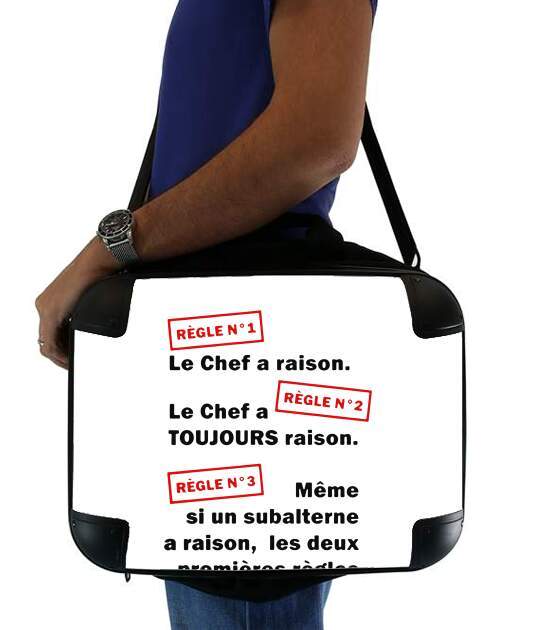  Les regles du chef para bolso de la computadora