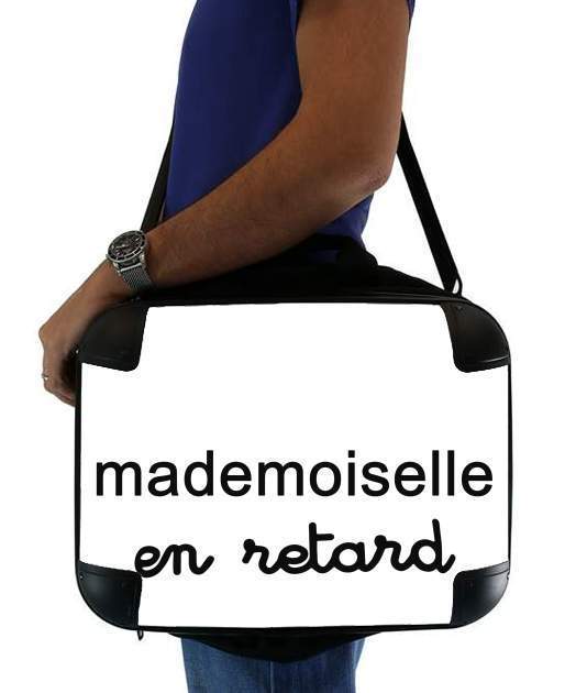  Mademoiselle en retard para bolso de la computadora