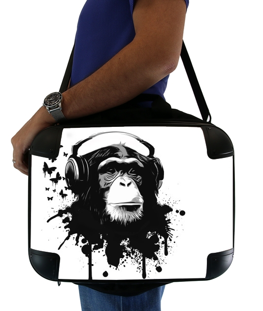  Monkey Business - White para bolso de la computadora