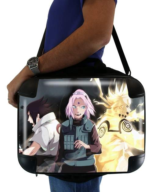  Naruto Sakura Sasuke Team7 para bolso de la computadora