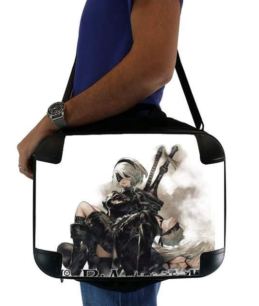  nier automata para bolso de la computadora