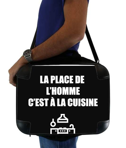  Place de lhomme cuisine para bolso de la computadora