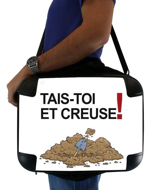  Tais toi et creuse para bolso de la computadora