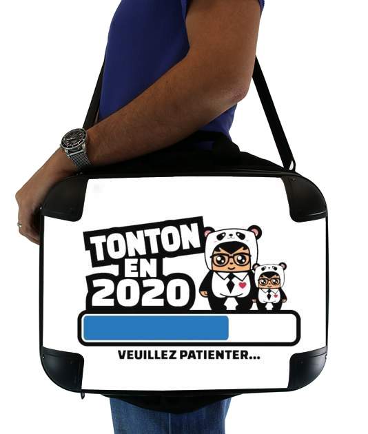  Tonton en 2020 Cadeau Annonce naissance para bolso de la computadora