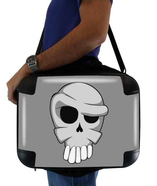  Toon Skull para bolso de la computadora