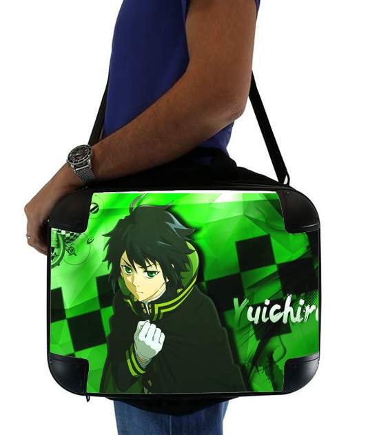  yuichiro green para bolso de la computadora