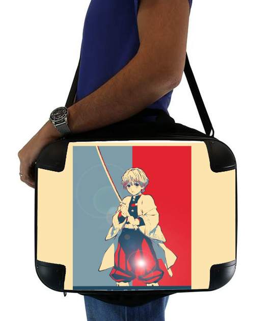  Zenitsu Propaganda para bolso de la computadora