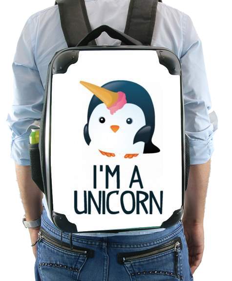  Pingouin wants to be unicorn para Mochila