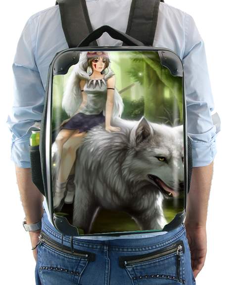  Princess Mononoke para Mochila