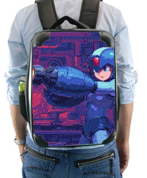  Retro Legendary Mega Man para Mochila