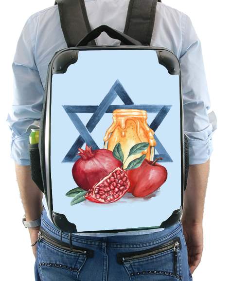  Shana tova Honey Fruits Card para Mochila