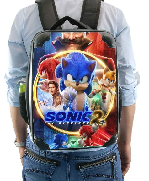  Sonic 2 Tails x knuckles para Mochila