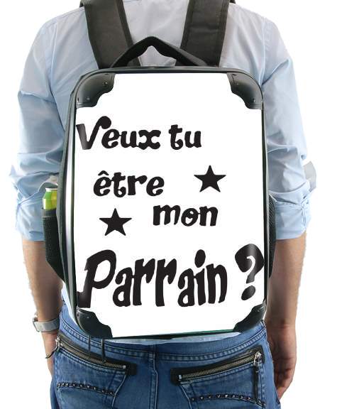  Veux tu etre mon parrain para Mochila