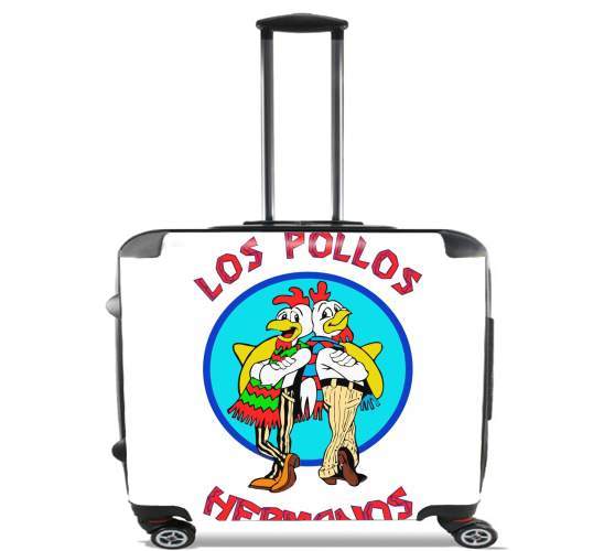   Los Pollos Hermanos para Ruedas cabina bolsa de equipaje maleta trolley 17" laptop