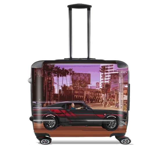  A race. Mustang FF8 para Ruedas cabina bolsa de equipaje maleta trolley 17" laptop