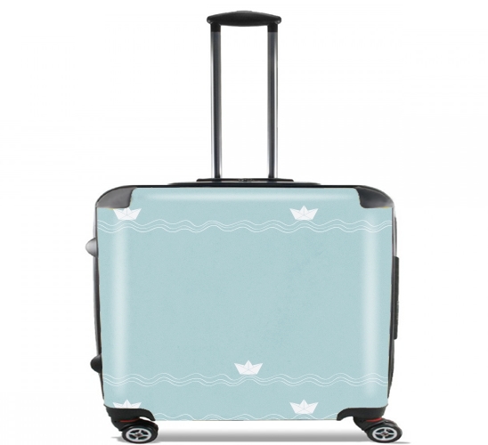  Across the Wide Sea para Ruedas cabina bolsa de equipaje maleta trolley 17" laptop