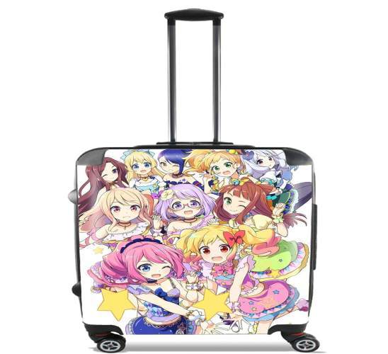  Aikatsu be an idol para Ruedas cabina bolsa de equipaje maleta trolley 17" laptop