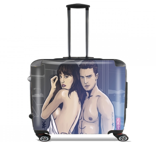  Anastasia & Christian para Ruedas cabina bolsa de equipaje maleta trolley 17" laptop