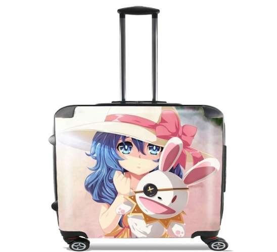  Angel Date A live Rabbit para Ruedas cabina bolsa de equipaje maleta trolley 17" laptop