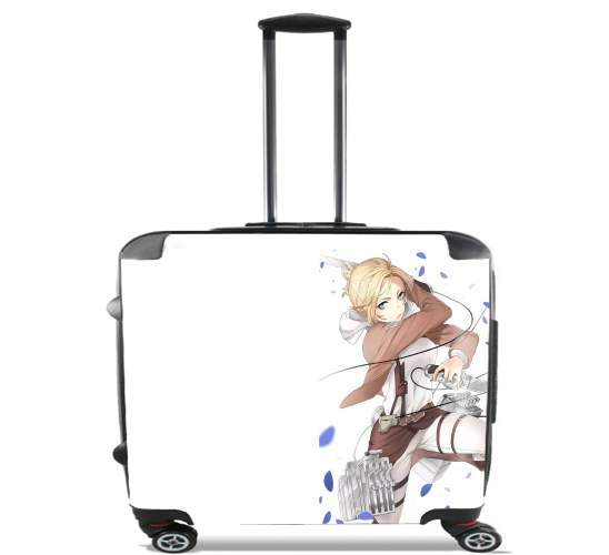  Annie Leonhart para Ruedas cabina bolsa de equipaje maleta trolley 17" laptop