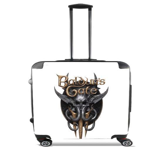  Baldur Gate 3 para Ruedas cabina bolsa de equipaje maleta trolley 17" laptop