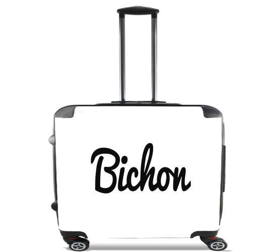  Bichon para Ruedas cabina bolsa de equipaje maleta trolley 17" laptop