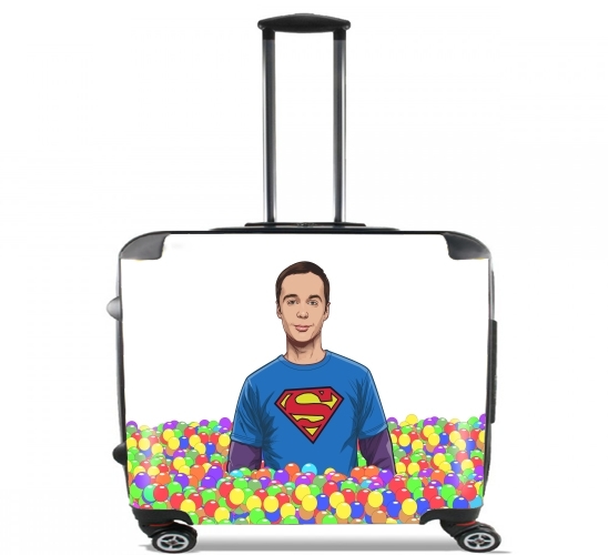  Big Bang Theory: Dr Sheldon Cooper para Ruedas cabina bolsa de equipaje maleta trolley 17" laptop